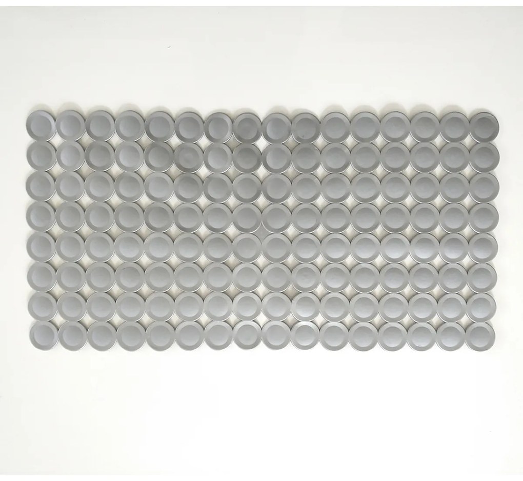 Αντιολισθητικό Πατάκι Μπανιέρας Octopus 00241.002 Disco Silver