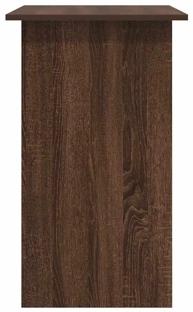 vidaXL Γραφείο Καφέ Δρυς 80x45x74 εκ. από Επεξεργασμένο Ξύλο