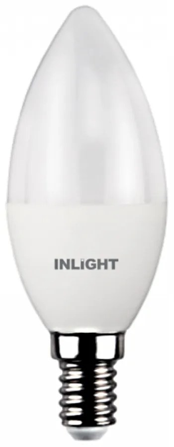 InLight E14 LED C37 8watt 3000Κ Θερμό Λευκό 7.14.08.13.1