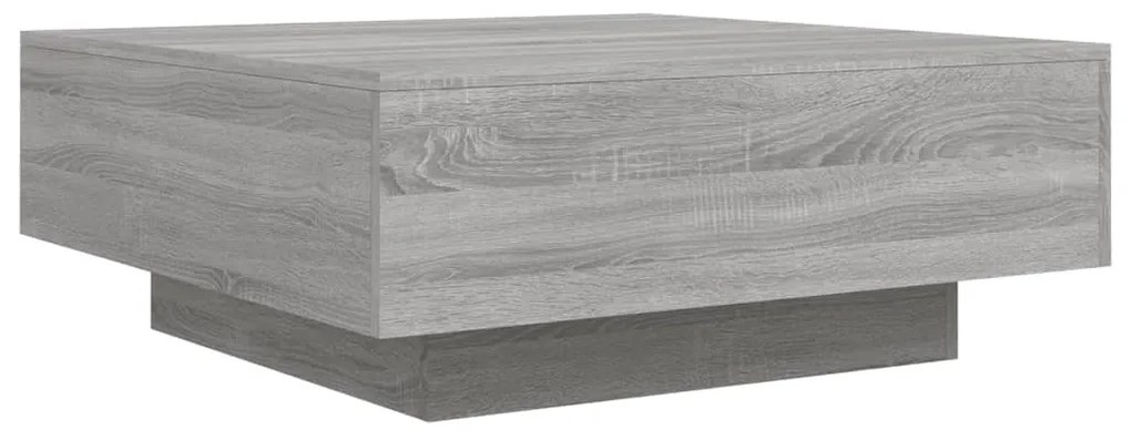 vidaXL Τραπεζάκι Σαλονιού Γκρι Sonoma 80x80x31 εκ. Επεξεργασμένο Ξύλο
