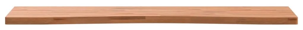 vidaXL Επιφάνεια Εργασίας 100x(45-50)x2,5 εκ. από Μασίφ Ξύλο Οξιάς