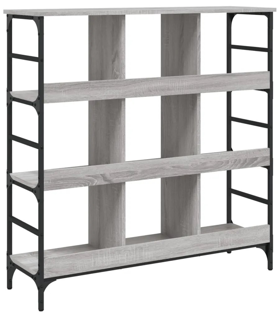 vidaXL Ραφιέρα Γκρι Sonoma 102 x 32 x 103,5 εκ. από Επεξεργασμένο Ξύλο