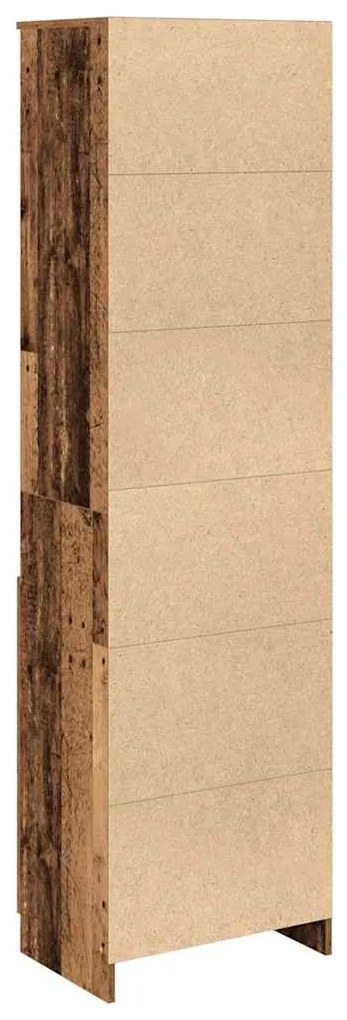 Ντουλάπι Όψη Παλαιού Ξύλου 50x35x180 εκ. από Επεξεργασμένο Ξύλο 3328469