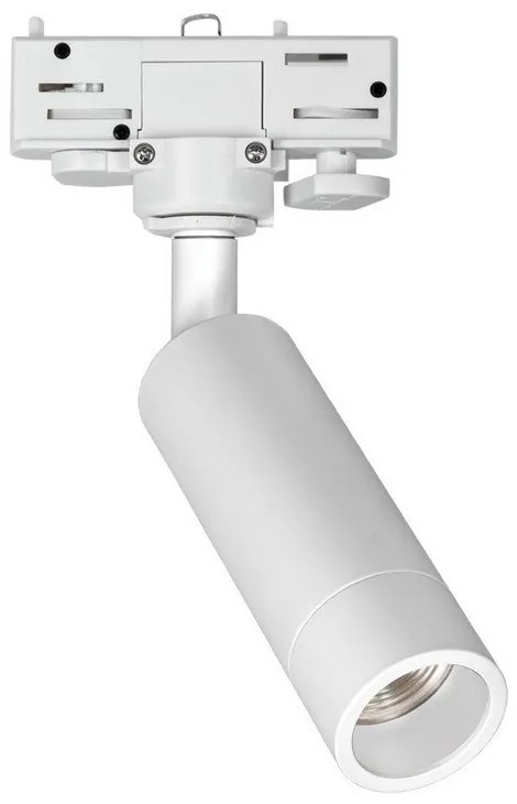 Σποτ Μαγνητικής Ράγας Coop VK/04477/TR/W 3-phase GU10/MR11 max 6W Led L12.2cm IP20 White VKLed