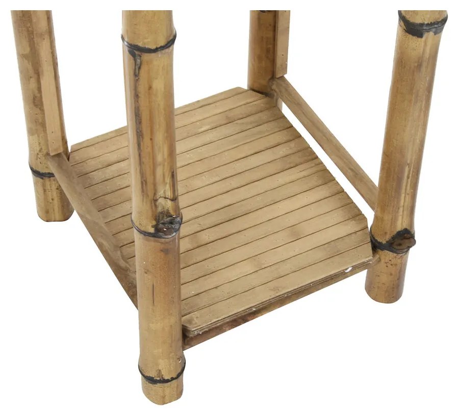 Βοηθητικό Τραπέζι DKD Home Decor ρατάν (36 x 36 x 85 cm)