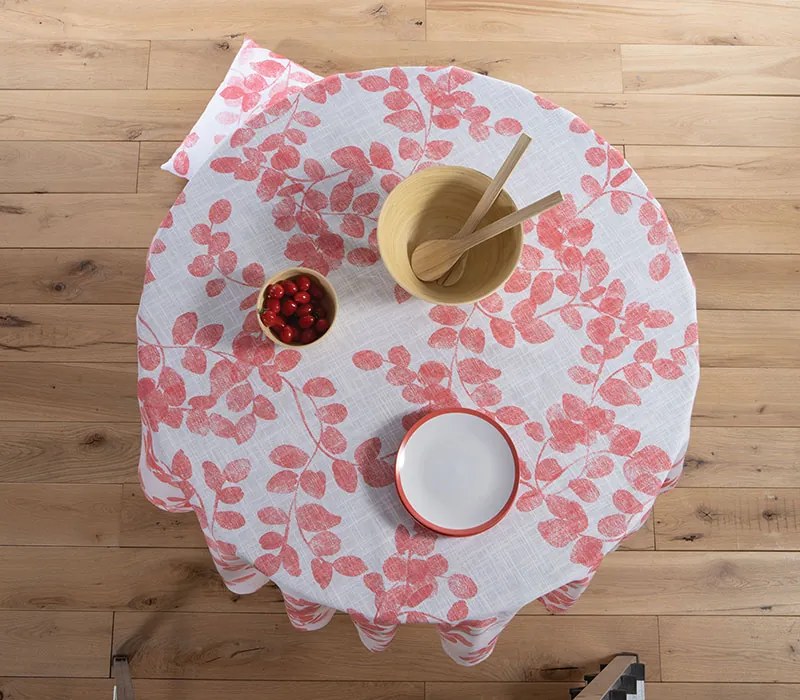 Τραπεζομάντηλο Στρογγυλό Santika Coral d.180cm - Nef-Nef Homeware