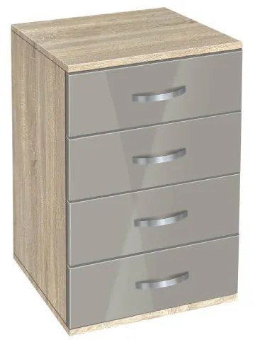 Συρταριέρα με 4 συρτάρια,  AVA 500, 50x73x43, Genomax Genom1210026195