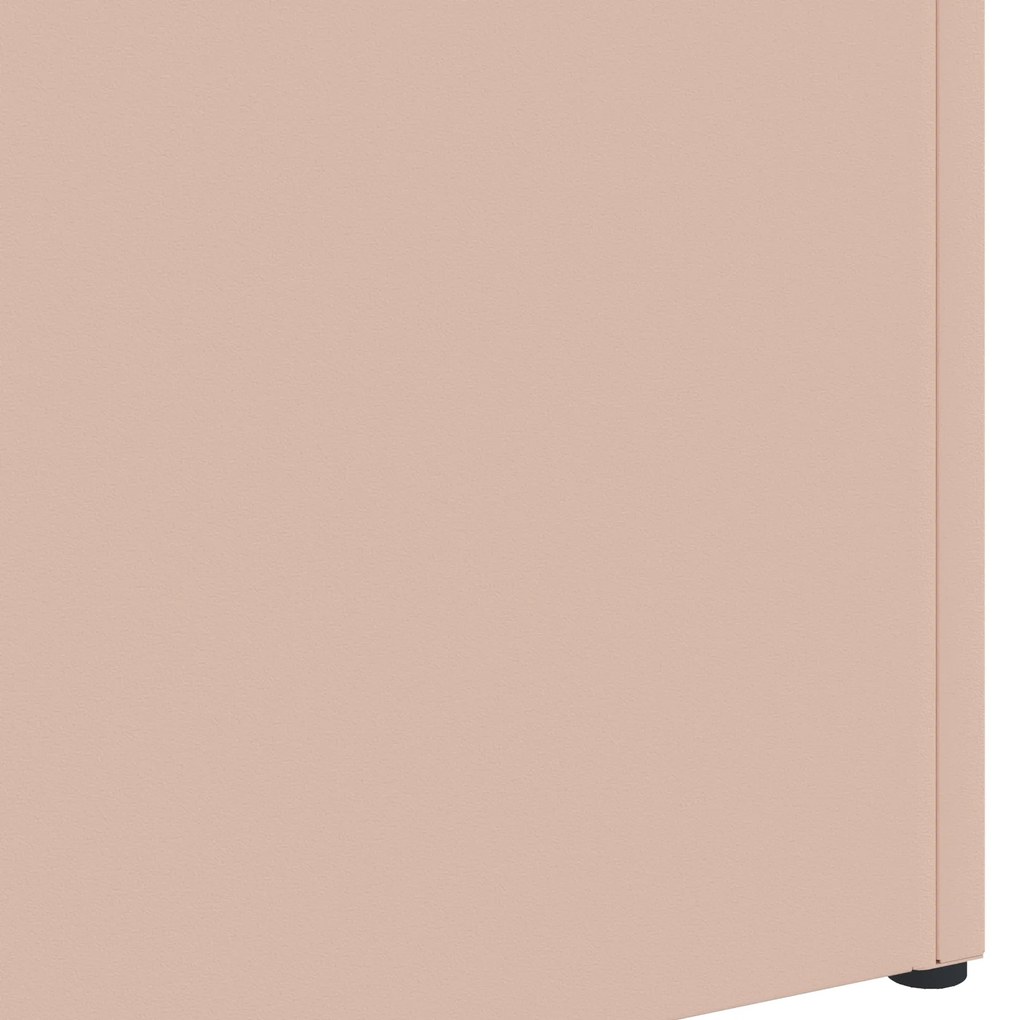 vidaXL Ροζ Βάση Ομπρέλας - 28x12x41 εκ. από Ατσάλι