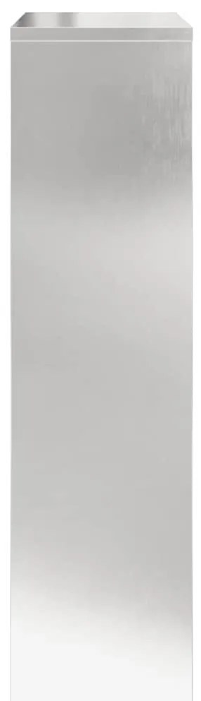 vidaXL Θυρίδα Πακέτων Με επίστρωση χρωμίου 44 x 22 x 82 εκ. Ατσάλι
