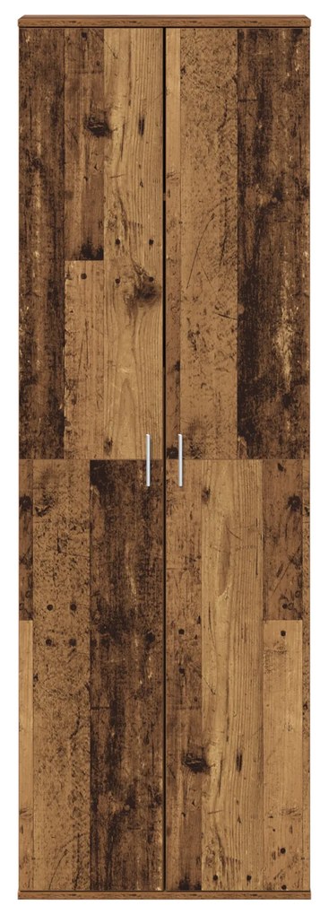 vidaXL Υψηλή Ντουλάπα Παλιό Ξύλο 60x35x180 cm Κατασκευασμένο Ξύλο