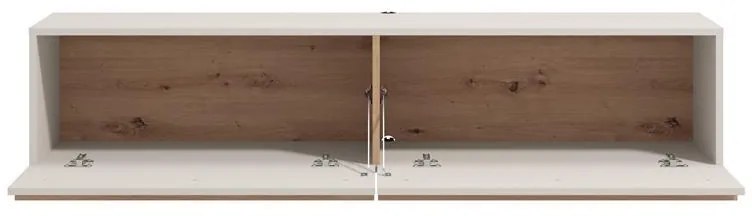 Έπιπλο τηλεόρασης ARLES 154 2K2V Cashmere - Artisan Oak 154x42x32εκ. 154x42x32 εκ.