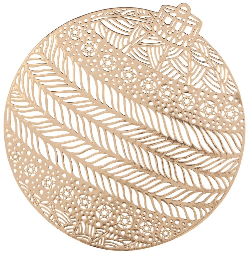 Χριστουγεννιάτικο Σουπλά (Φ38) A-S Ball Gold 191117OR