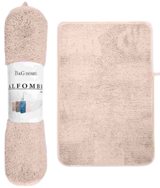 Πατάκι μπάνιου - M0839 - 40x60cm - Beige - 20960-20960