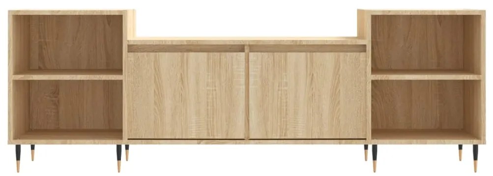 vidaXL Έπιπλο Τηλεόρασης Sonoma Δρυς 160x35x55 εκ. Επεξ. Ξύλο