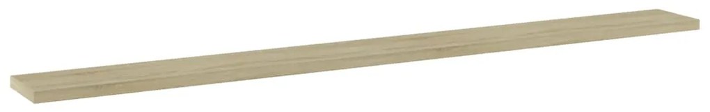 vidaXL Ράφια Βιβλιοθήκης 4 τεμ. Sonoma Δρυς 100x10x1,5 εκ. Μοριοσανίδα