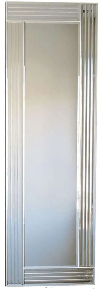 Καθρέπτης Τοίχου 552NOS2121 40x120cm Silver Aberto Design Mdf, Glass