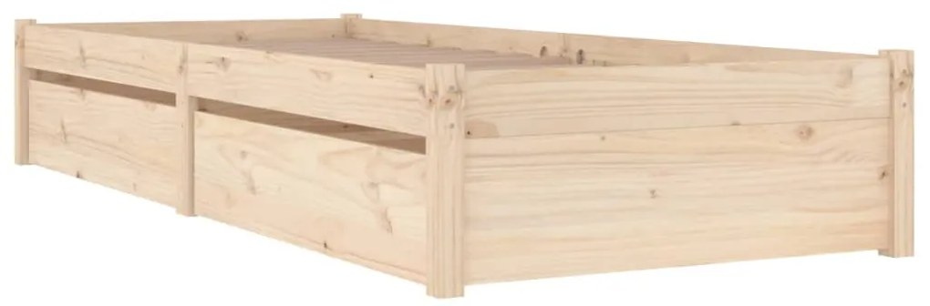 vidaXL Πλαίσιο Κρεβατιού με Συρτάρια 100 x 200 εκ.