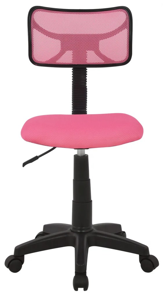 ΚΑΡΕΚΛΑ ΓΡΑΦΕΙΟΥ AKHILA HM1026.05 ΡΟΖ ΥΦΑΣΜΑ MESH 40,5x50,5x91,5 εκ.