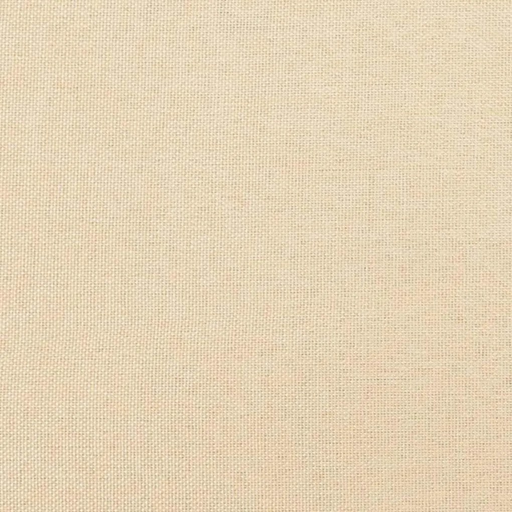 vidaXL Πάνελ Τοίχου 12 τεμ. Κρεμ 30 x 15 εκ. 0,54 μ² Υφασμάτινα