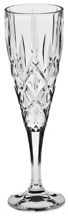 Ποτήρι Σαμπάνιας 180ml Sheffield - Crystal Bohemia - 6 ΤΜΧ
