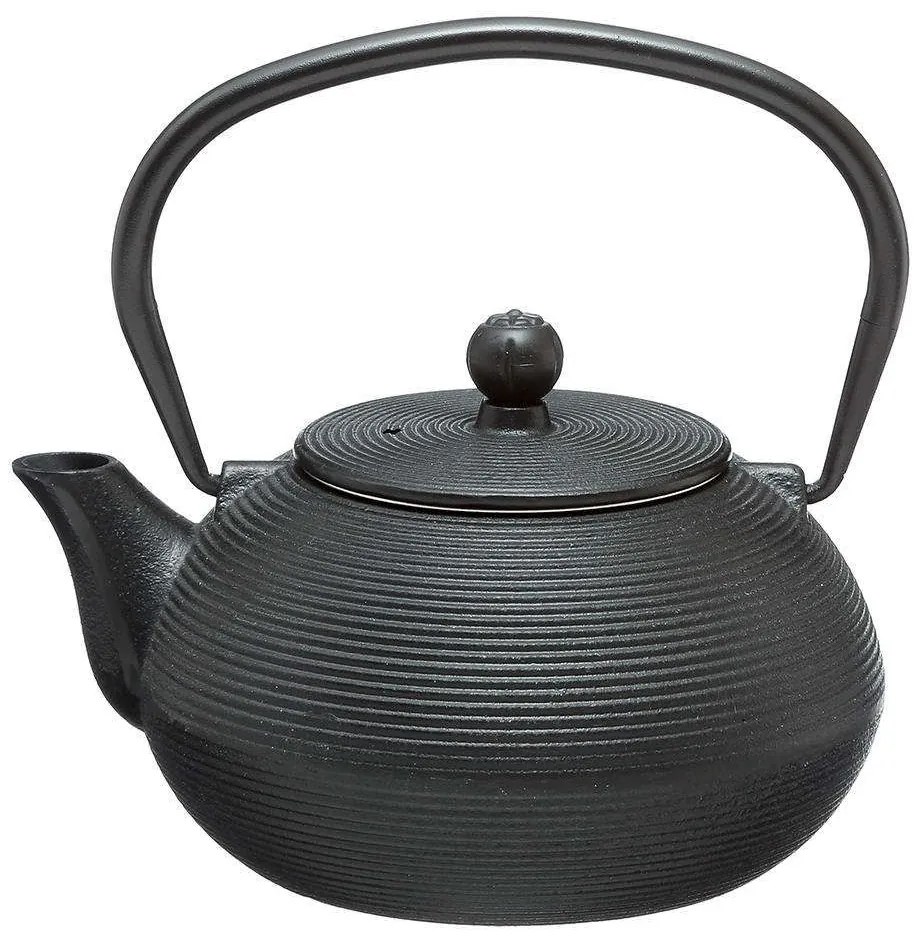 Τσαγιέρα Μαντεμένια 140616 600ml Black Cast Iron