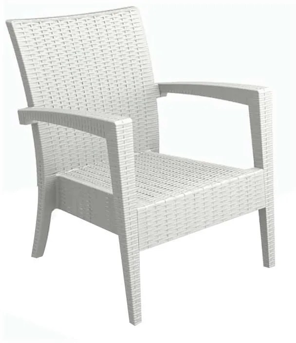 SIESTA MIAMI WHITE ΠΟΛΥΘΡΟΝΑ 72Χ76Χ89εκ. ΠΟΛ/ΝΙΟΥ 72Χ76Χ89εκ.53.0082