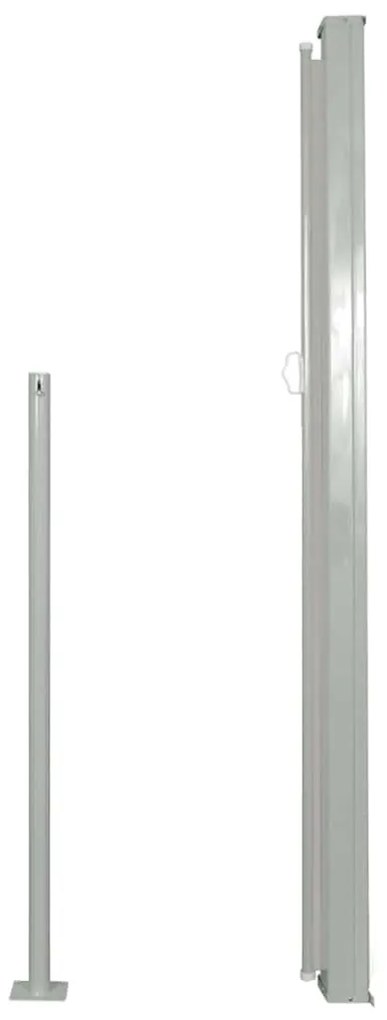 vidaXL Σκίαστρο Πλαϊνό Συρόμενο Βεράντας Γκρι 100 x 500 εκ.