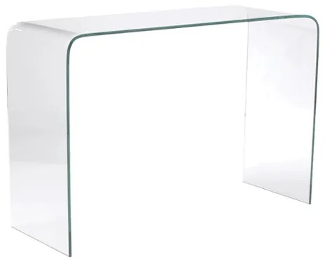 Κονσόλα GLASSER Bent Glass - Γυαλί Clear 110x35x75cm