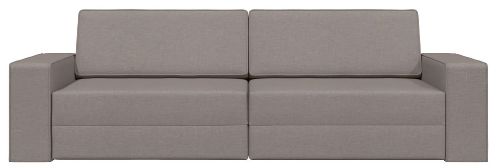vidaXL Καναπές Δαπέδου 2 σε 1 Ταούπ 245x150x60.5 εκ. Ύφασμα
