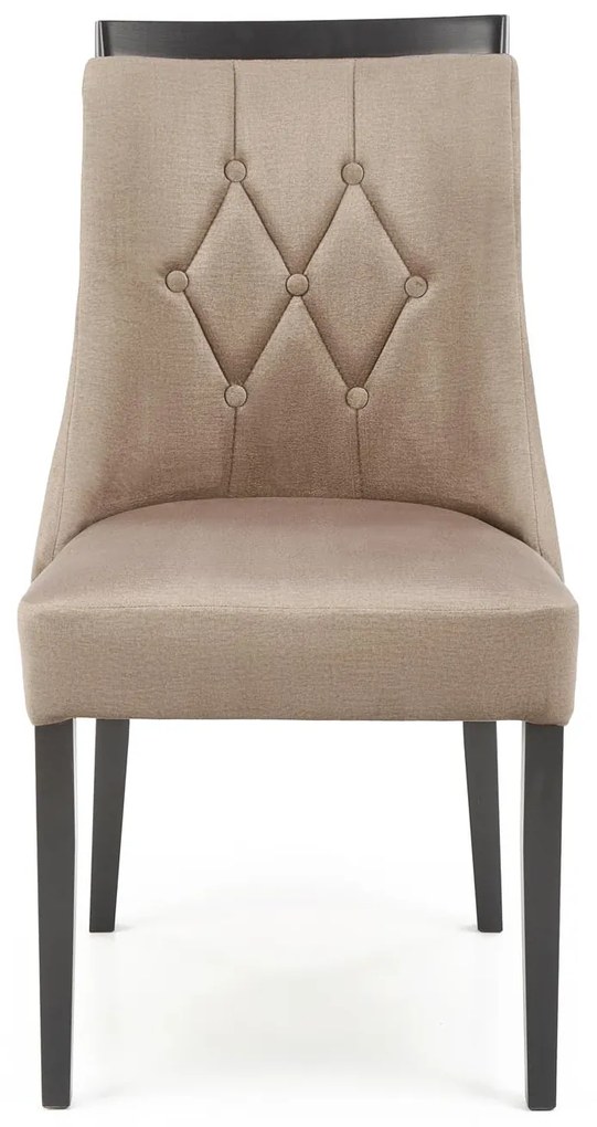 ROYAL chair, black / beige Monolith 09