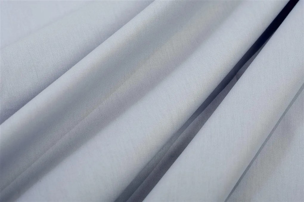 Σεντόνι Μεμονωμένο Βαμβακερό Λίκνου 80x110εκ. Solid 505 Light Blue-Grey Dimcol