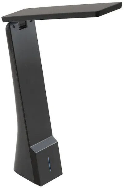Επαναφορτιζόμενο USB Αναδιπλούμενο Φωτιστικό Γραφείου LED 170LM 3000-4000-6000K Μαύρο Eglo La Seca 97045