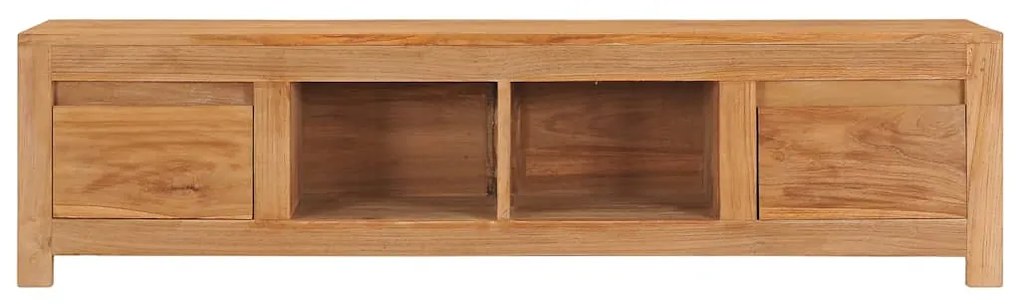 vidaXL Έπιπλο Τηλεόρασης 115 x 30 x 35 εκ. από Μασίφ Ξύλο Teak