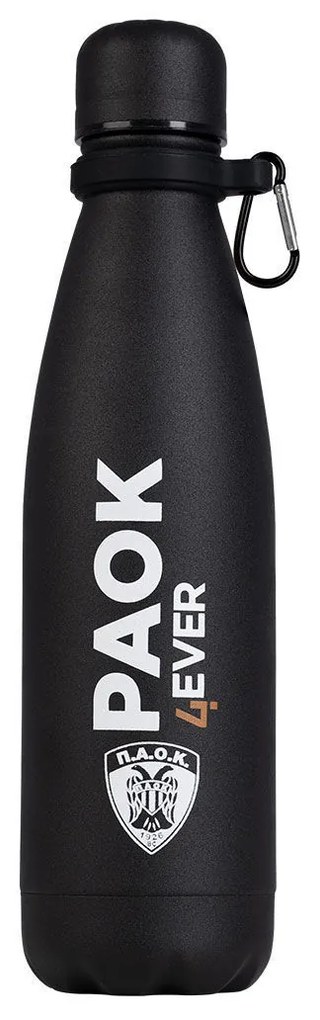 Estia 00-13776 Paok B.c Μπουκάλι Θερμός Ανοξείδωτο BPA Free 500ml