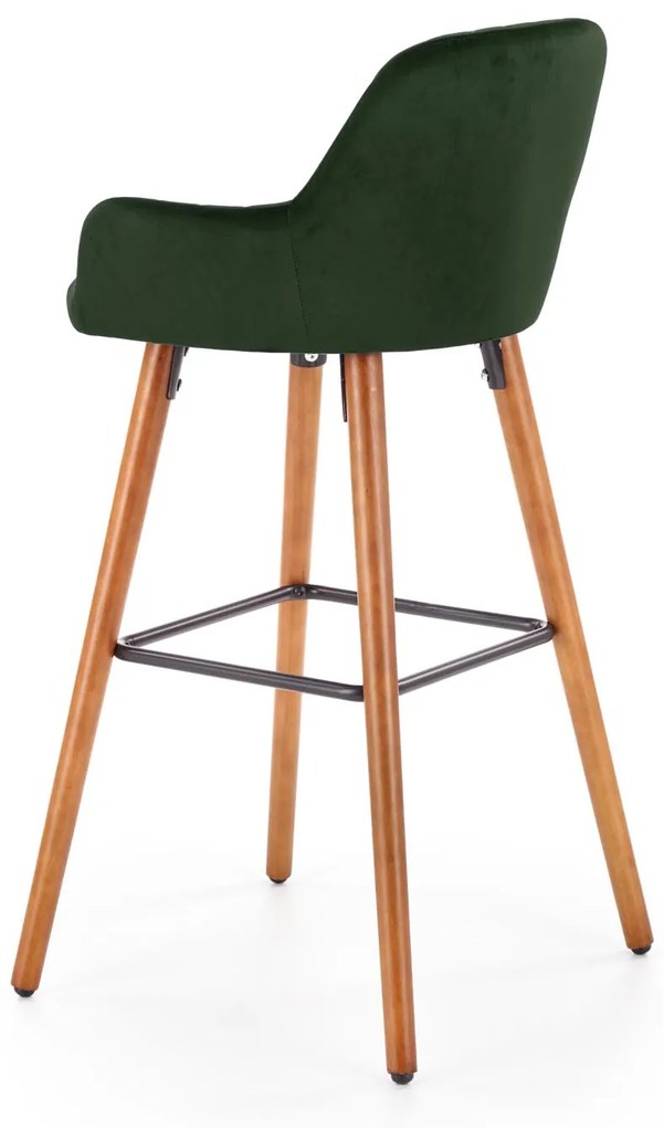 H93 bar stool, color: dark green DIOMMI V-CH-H/93-C.ZIELONY