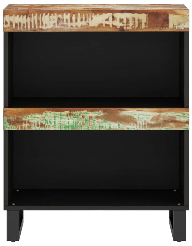Βοηθητικό Έπιπλο 60 x 33 x 75 εκ. από Μασίφ Ανακυκλωμένο Ξύλο - Πολύχρωμο