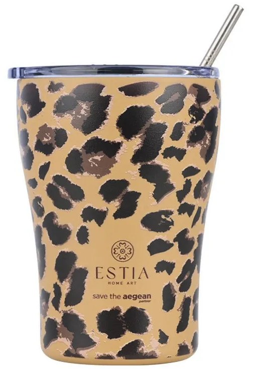 ESTIA ΘΕΡΜΟΣ COFFEE MUG SAVE THE AEGEAN 350ml SPOTTED PROWL