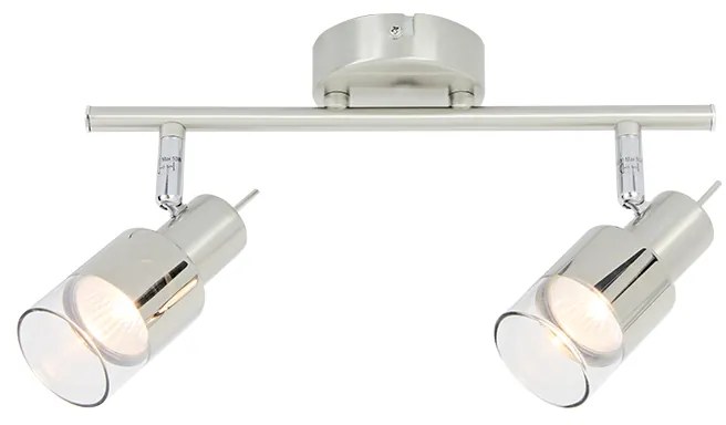 Φωτιστικό Σποτ Aca MC6562 PLATINUM Ασημί (Silver Coloured)
