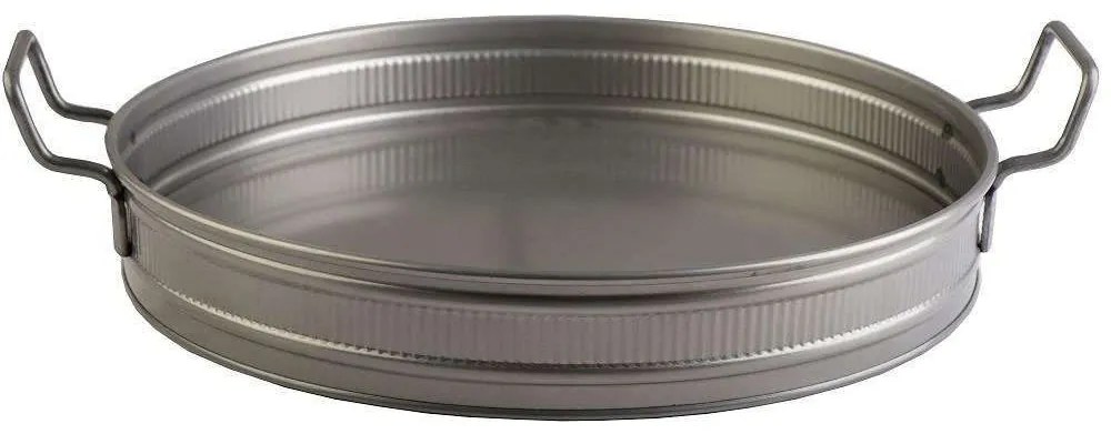 Δίσκος Σερβιρίσματος Στρογγυλός TEM202 Φ46x38x6,5cm Olive Espiel Metal