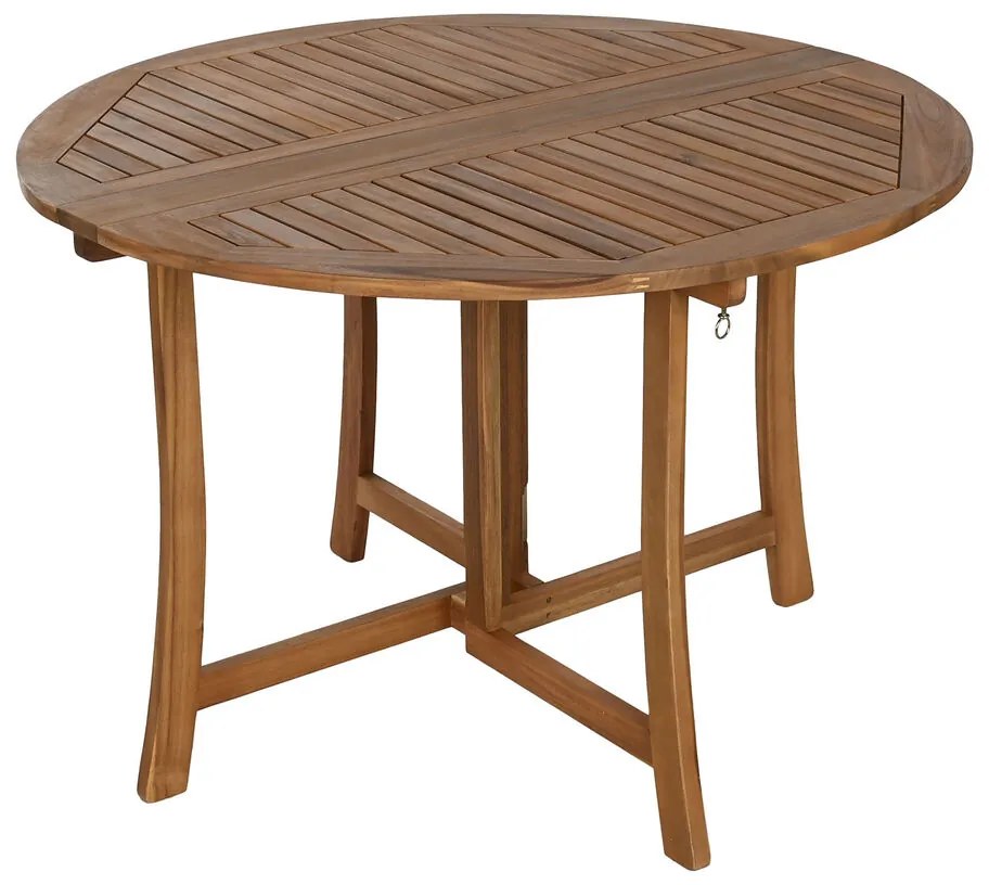 Τραπεζαρία Home ESPRIT Καφέ Φυσικό ξύλο ακακίας 110 x 110 x 74 cm