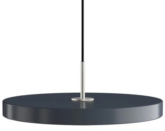Κρεμαστό Φωτιστικό Οροφής LED 16W Ασημί Φινίρισμα Asteria Medium Umage-2171C4172-Ανθρακί 2171C4172