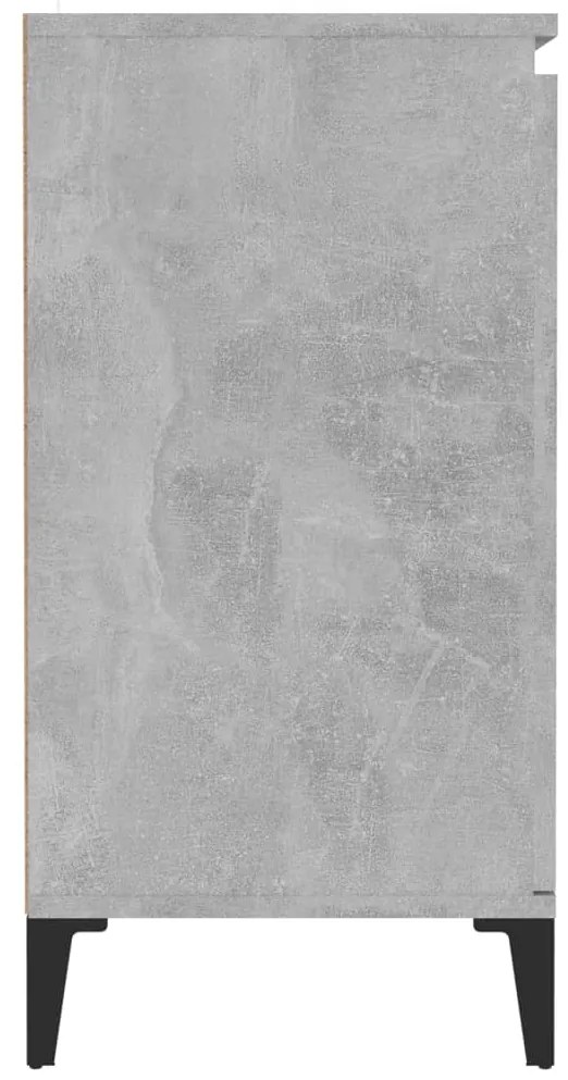 vidaXL Ντουλάπι Γκρι Σκυροδέματος 60x35x70 εκ. Επεξεργασμένο Ξύλο