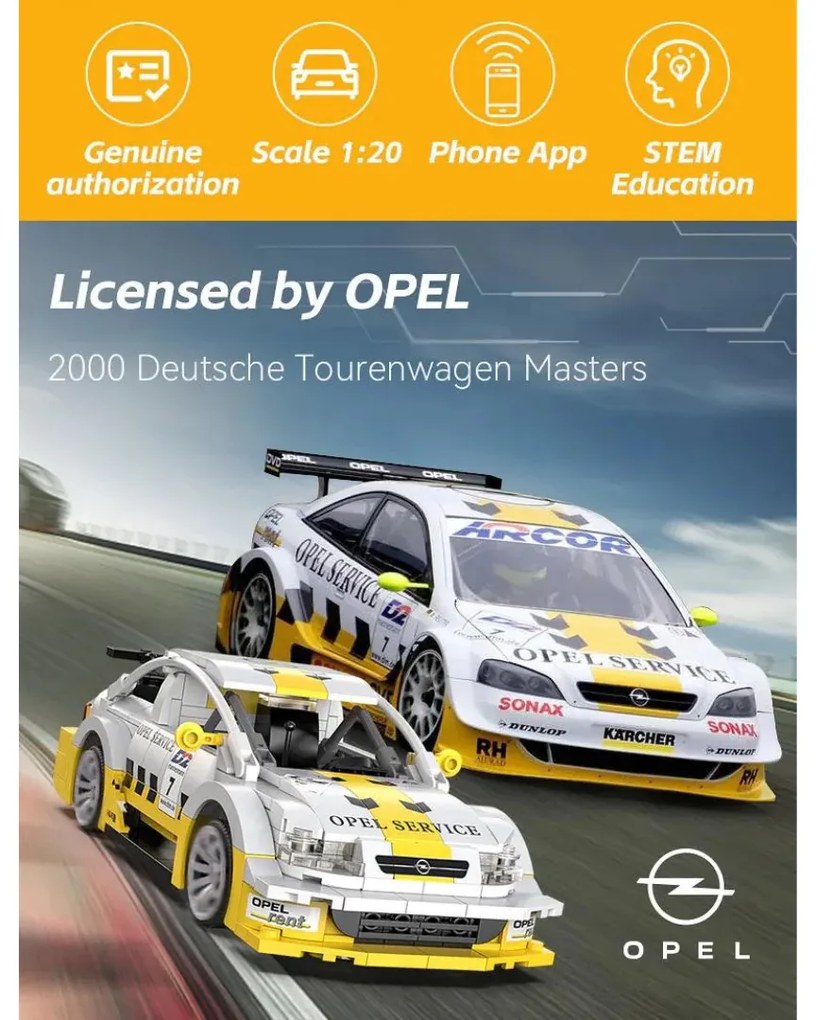 Opel Astra V8 Coupe – Dual Mode Control CaDA