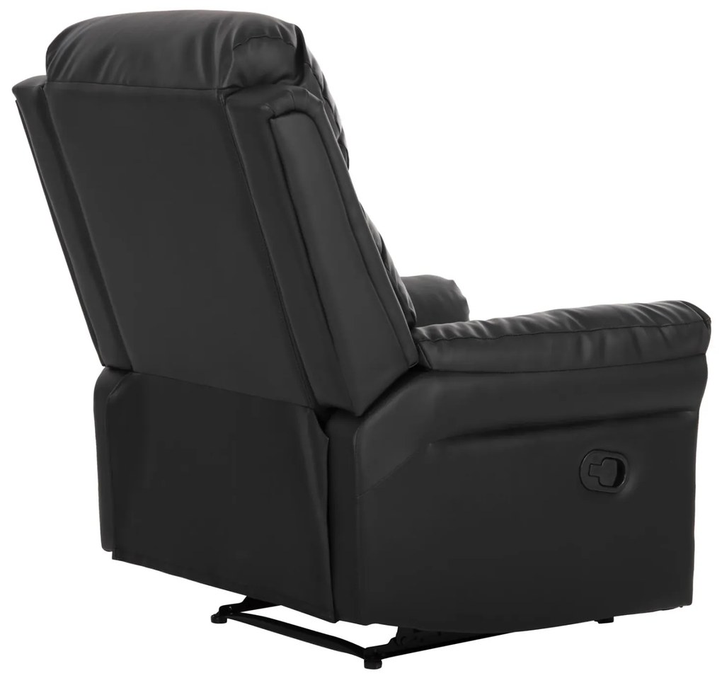 Πολυθρόνα HAPPER C9785.11 Μασάζ με Μαύρο PU 76x94x102Υεκ. 76x94x102 εκ.