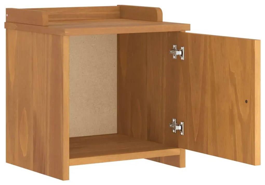 vidaXL Πάγκος διαδρόμου &quot;SANDNES&quot; 45x40x50 εκ.Πεύκο μασίφ ξύλο