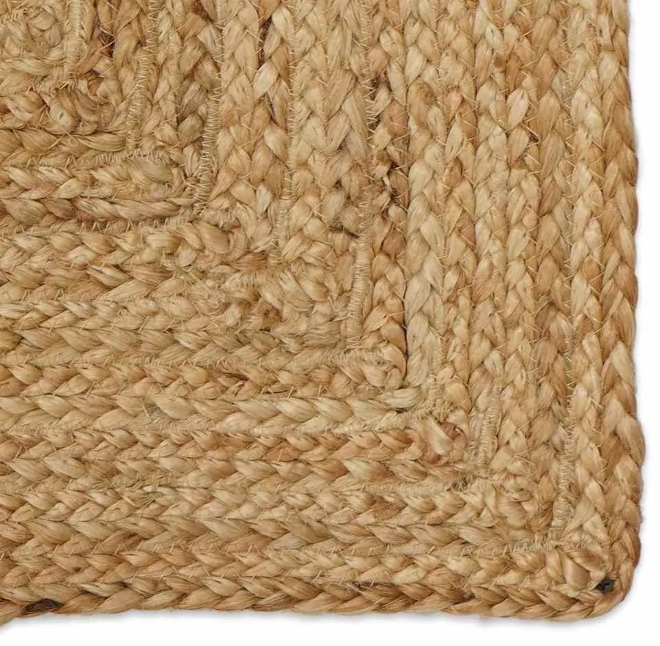 vidaXL Χαλί Μπεζ 120 x 170 cm Γιούτα