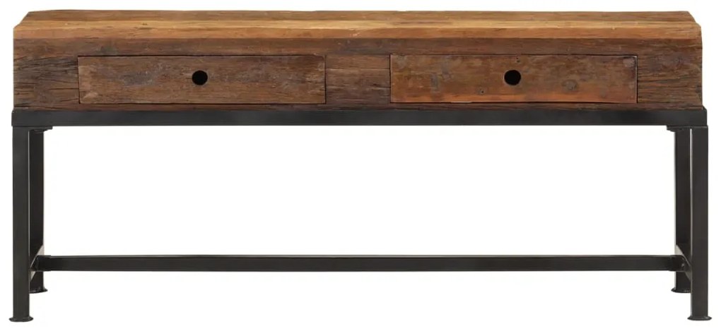 vidaXL Έπιπλο Τηλεόρασης 110 x 30 x 46 εκ. από Μασίφ Ανακυκλωμένο Ξύλο
