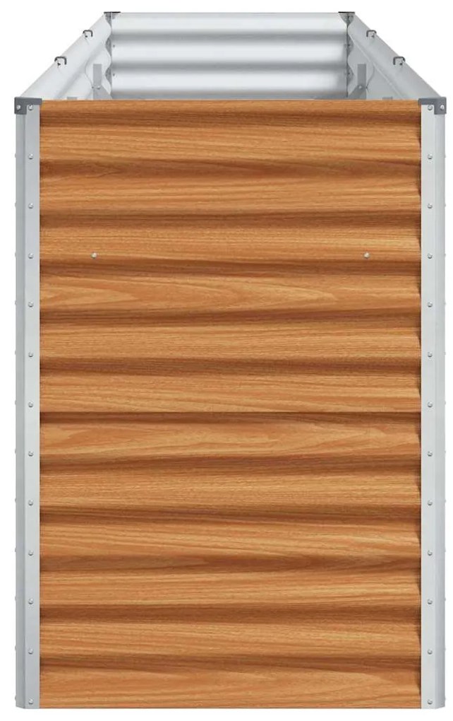 vidaXL Υπερυψωμένη Ζαρντινιέρα 290 x 50 x 68 εκ. Επικαλυμμένος Χάλυβας