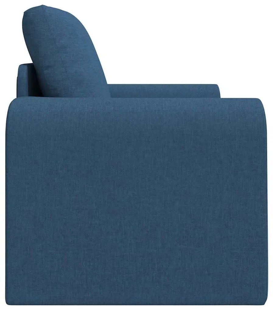 vidaXL Καναπές Κρεβάτι 2 σε 1 Μπλε 98x71x83 εκ. Ύφασμα