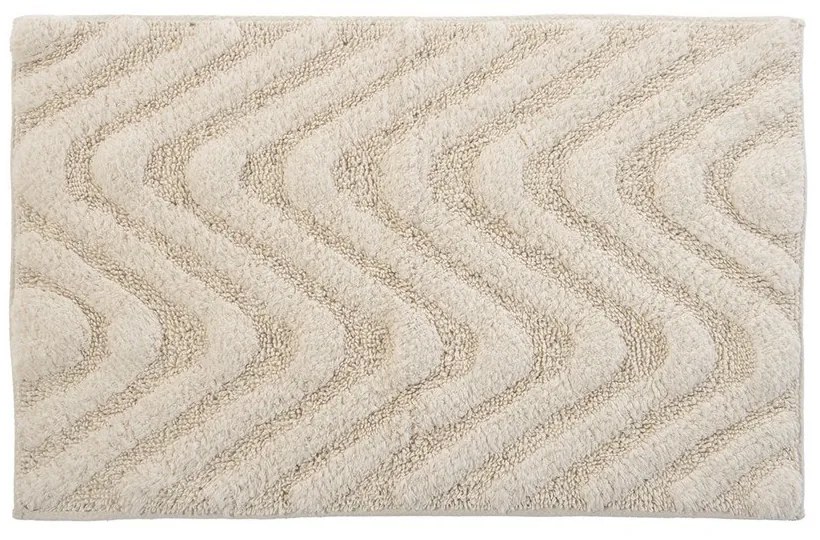 Πατάκι Μπάνιου James Ecru Nef-Nef Homeware 50X80cm 100% Βαμβάκι